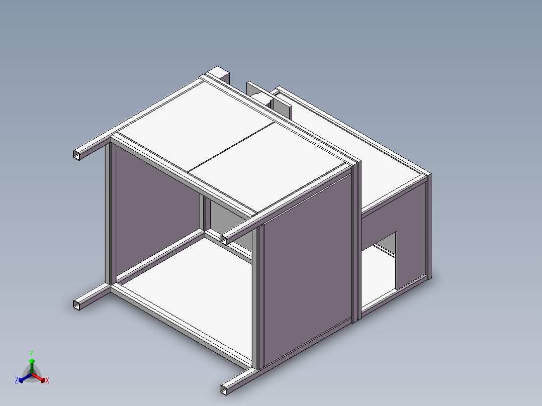 非标自动化锡片装配机正等轴测图