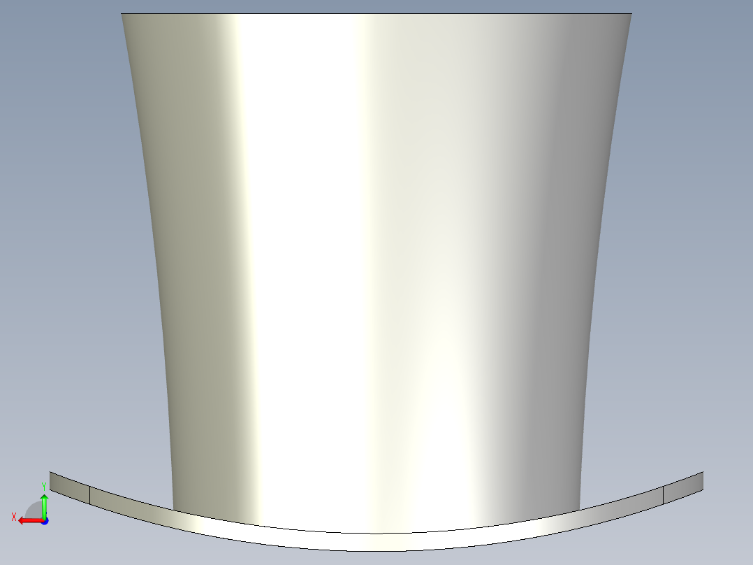 3D打印模型后视图