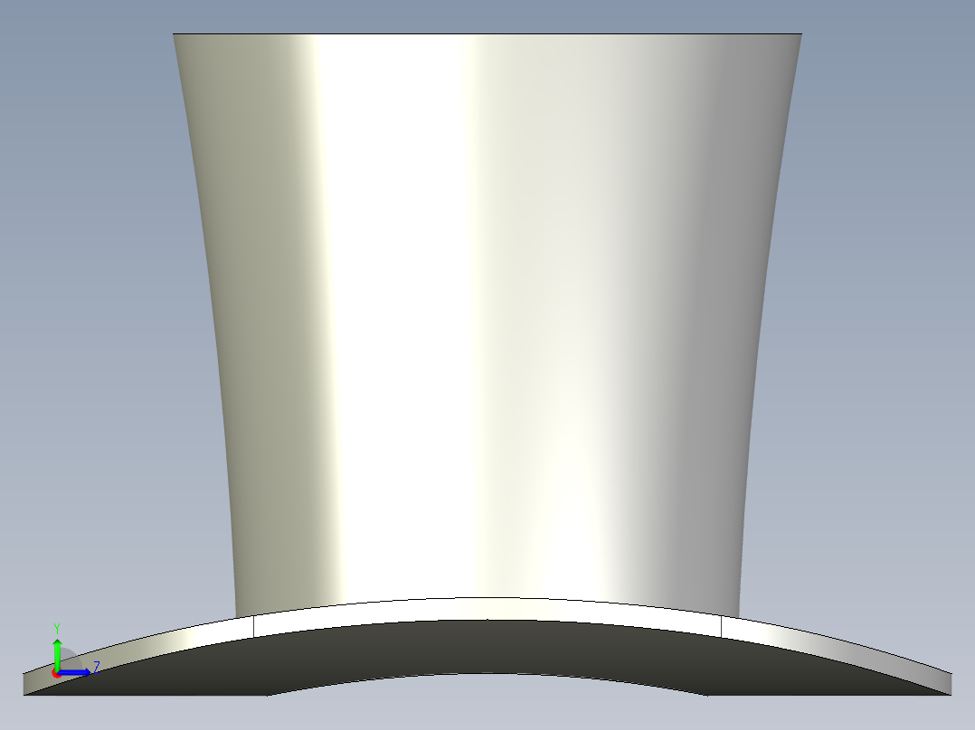 3D打印模型左视图