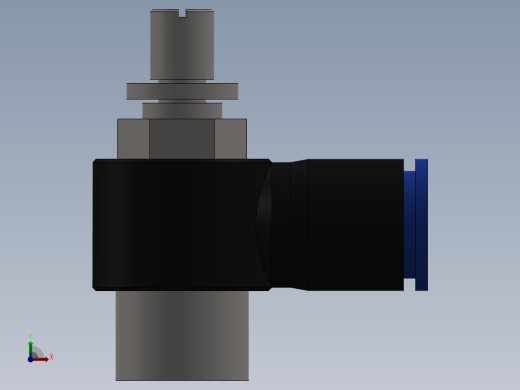 Ø10 x 3-8 - CONTROLE DE FLUXO 90° BANJO (C0K511038)前视缩略图