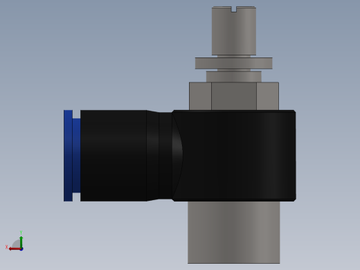 Ø10 x 3-8 - CONTROLE DE FLUXO 90° BANJO (C0K511038)后视缩略图