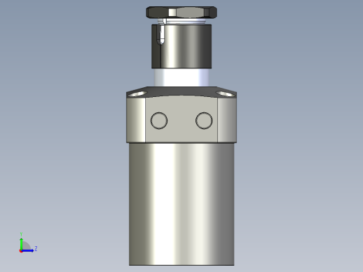 KOSMEKLHS1050-SL-Y45多系列多零件图纸模型左视缩略图