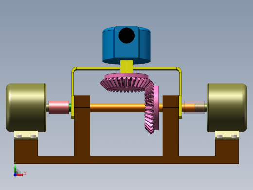 锥齿轮摄像头前视缩略图