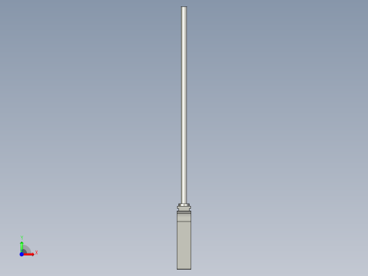 基恩士LV-S41_kc图纸模型前视缩略图
