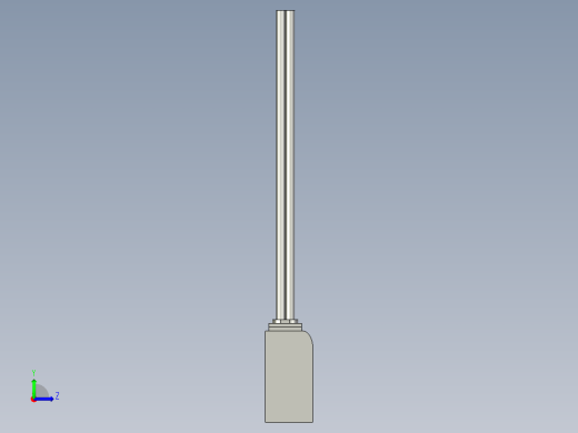 基恩士LV-S41_kc图纸模型左视缩略图