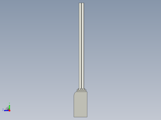 基恩士LV-S41_kc图纸模型右视缩略图