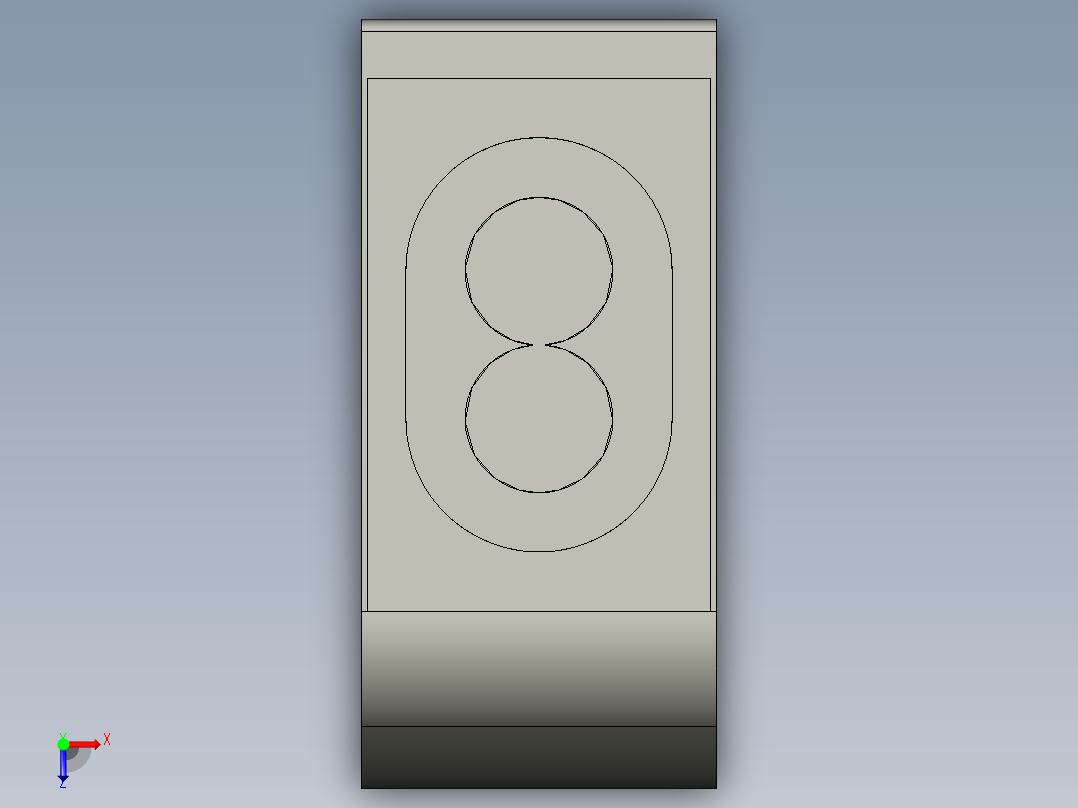 基恩士LV-S41_kc图纸模型俯视图