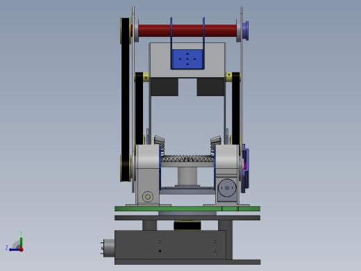 5自由度机械臂右视缩略图