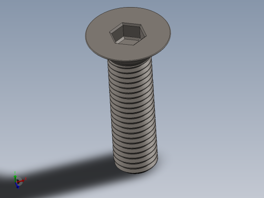 Screw_ISO_10642_M12x45_A2.SLDPRT主视缩略图