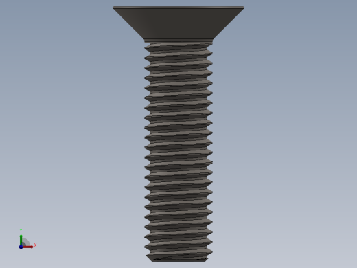 Screw_ISO_10642_M12x45_A2.SLDPRT前视缩略图