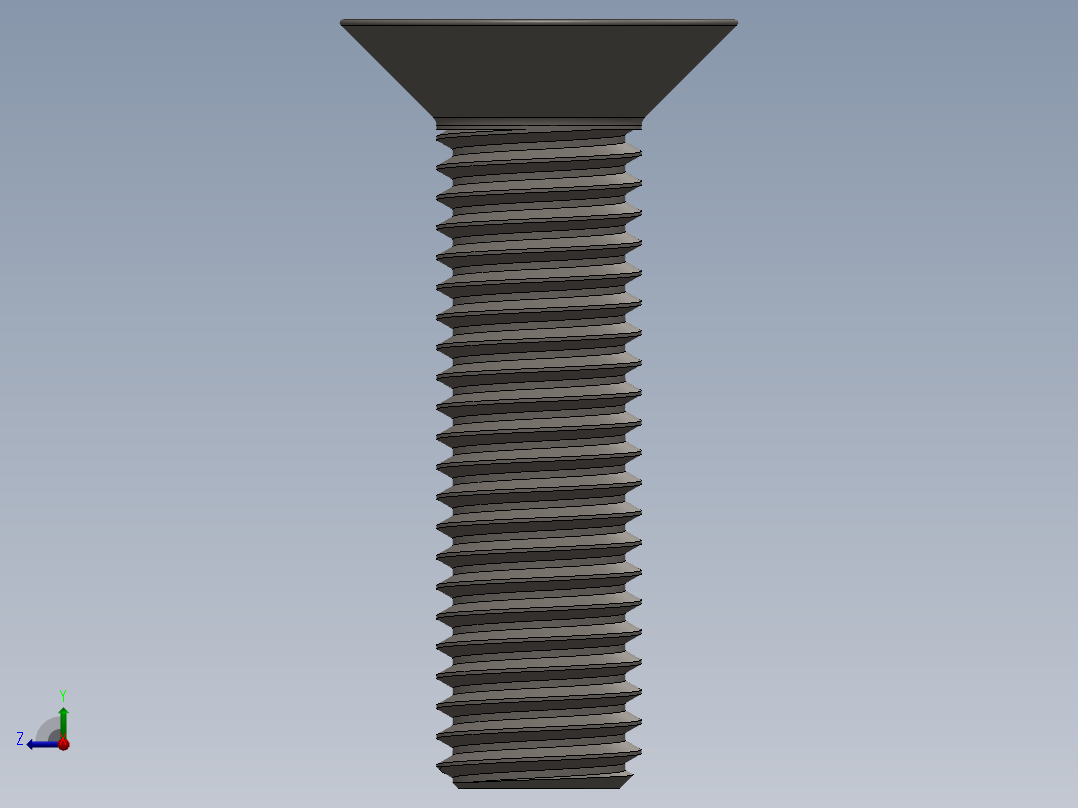 Screw_ISO_10642_M12x45_A2.SLDPRT右视图