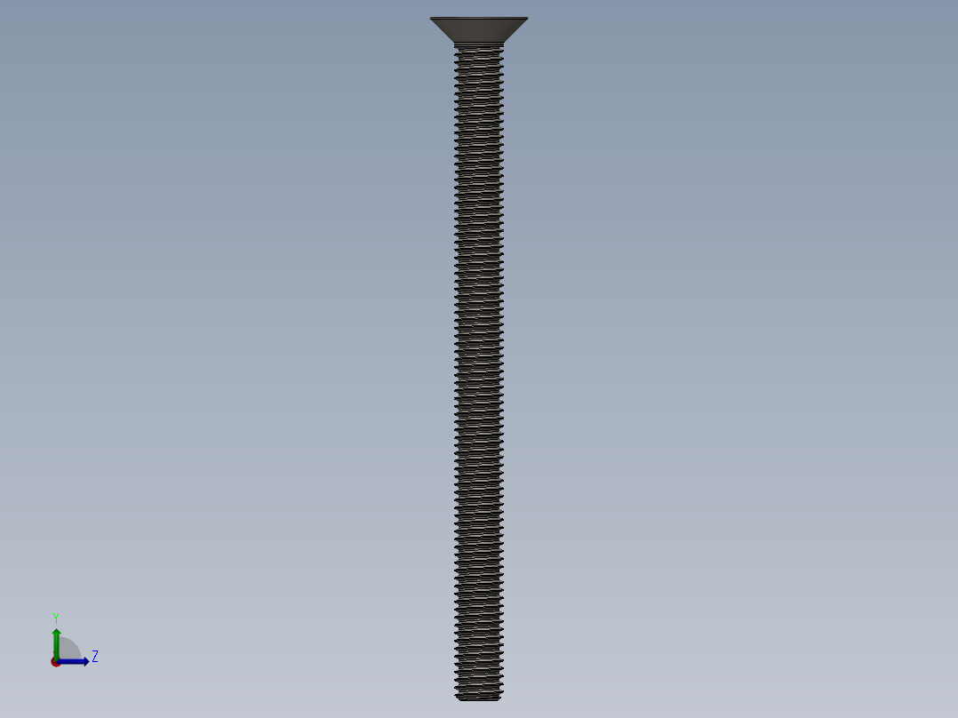 Screw_ISO_10642_M5x70_A2.SLDPRT左视图