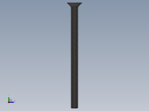 Screw_ISO_10642_M5x70_A2.SLDPRT左视缩略图