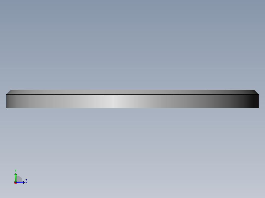 平垫圈倒角型A级30×4左视图