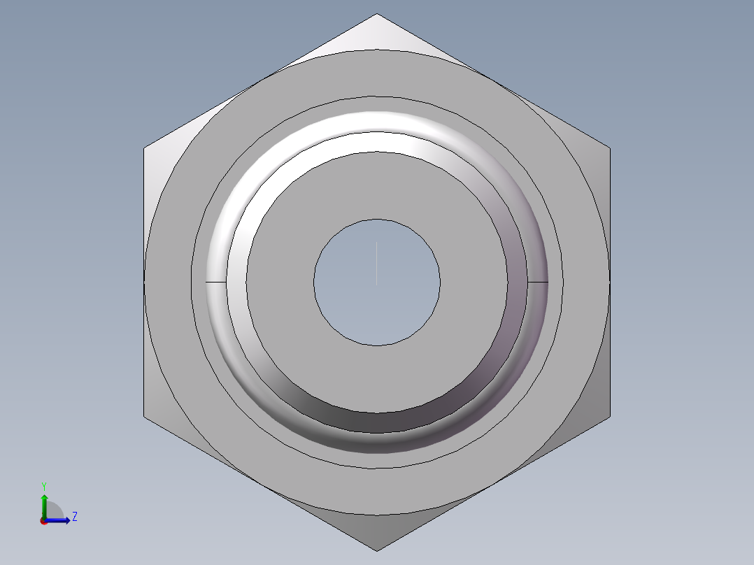 美制O圈密封接头、1DO-20-06左视图