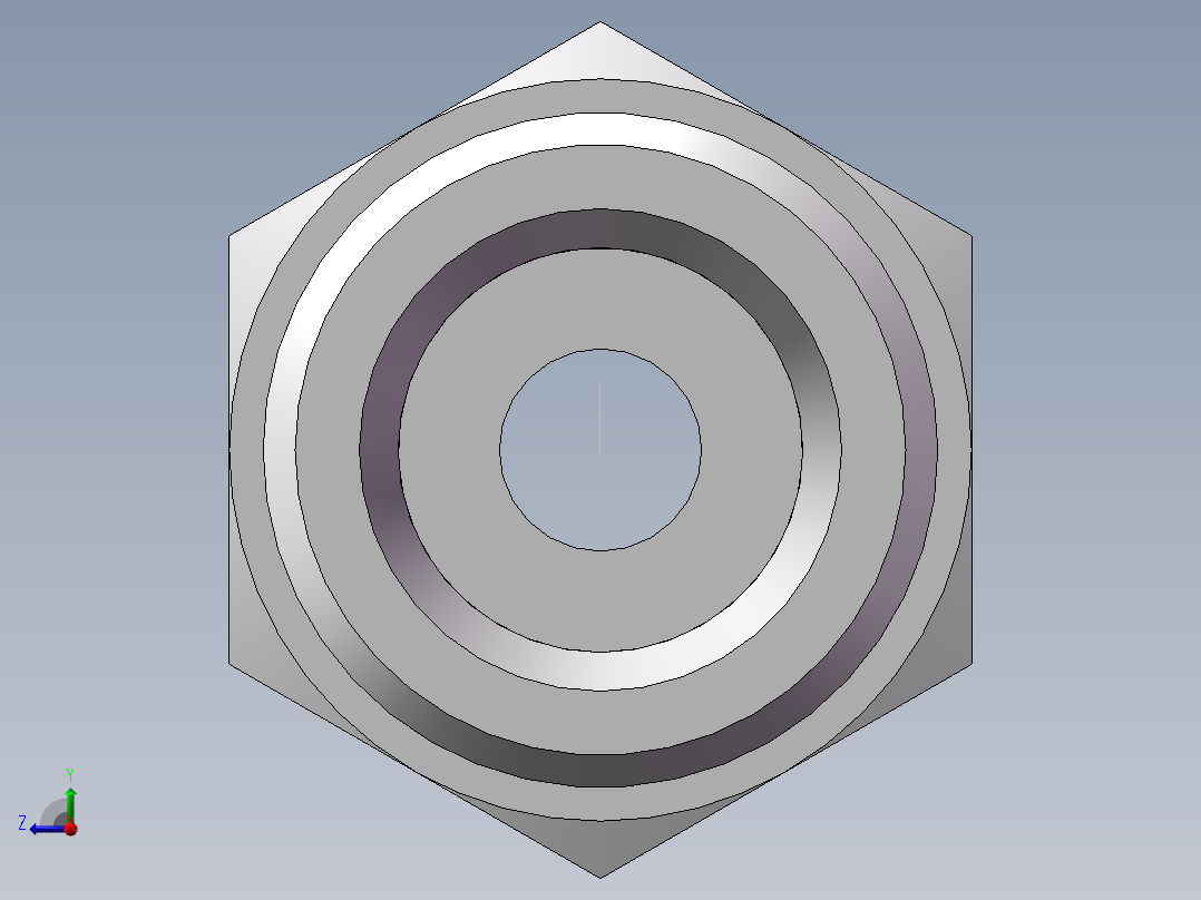 美制O圈密封接头、1DO-20-06右视图