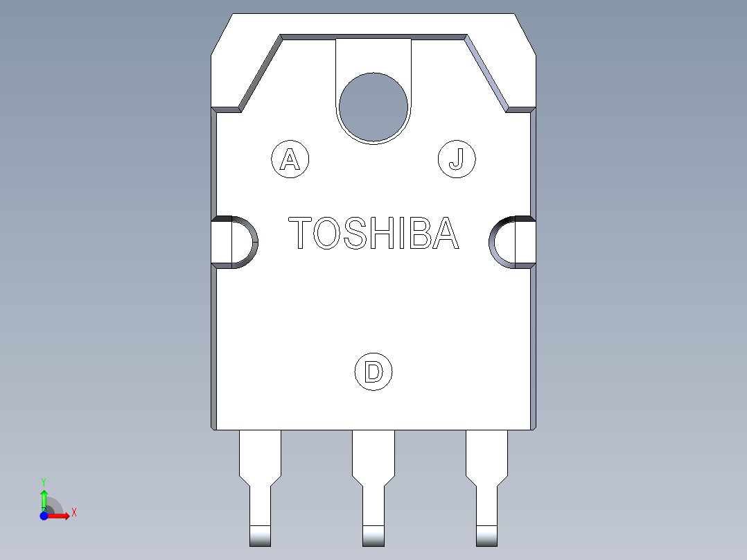 接插件(140)前视图