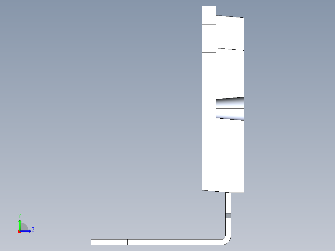 接插件(140)左视图