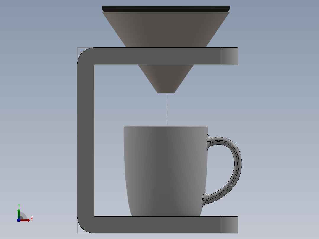 咖啡机(8)前视图