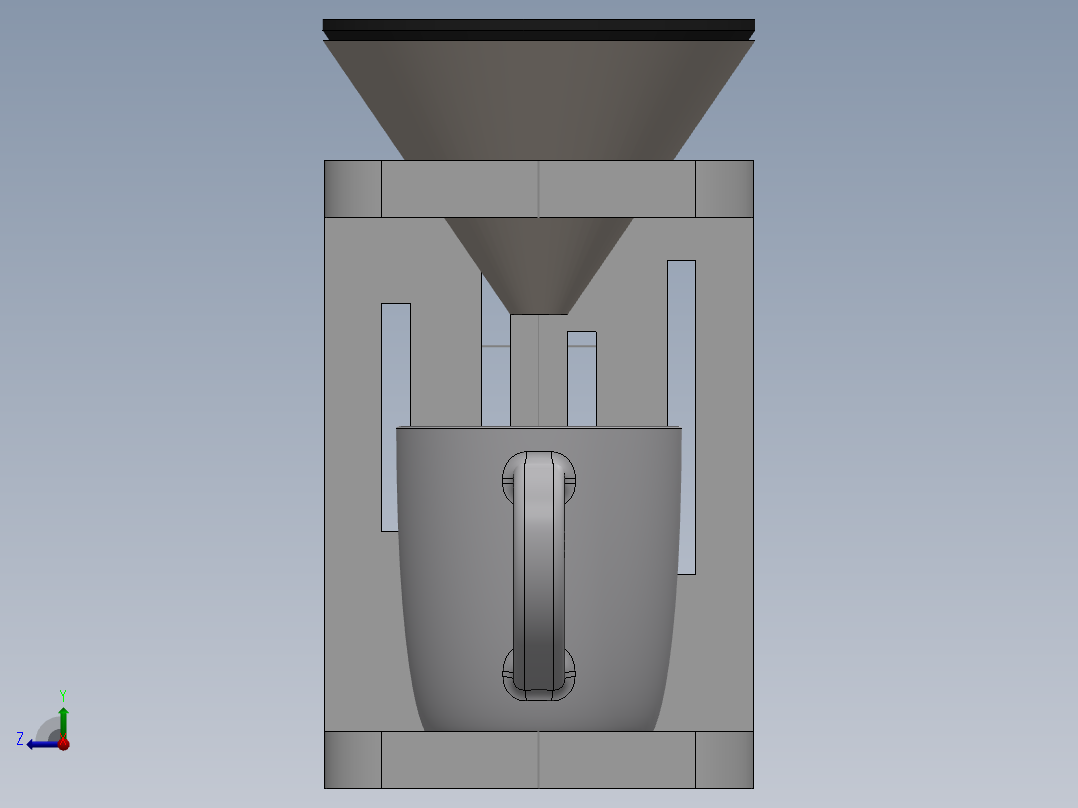 咖啡机(8)右视图