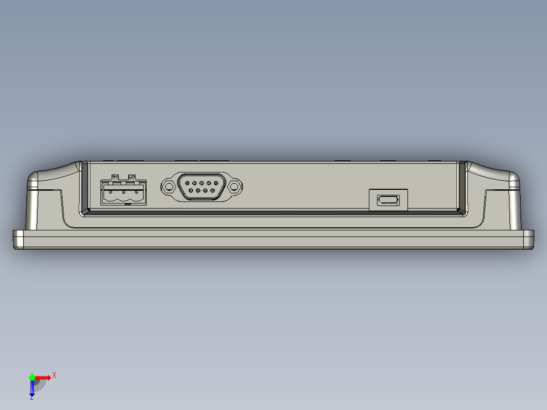 TK6071IP触摸屏俯视图