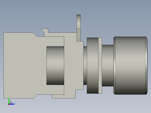 YW1L-MF2E10Q4G24V绿左视缩略图