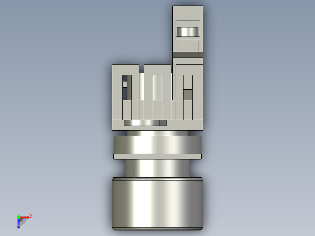 YW1L-MF2E10Q4G24V绿俯视图