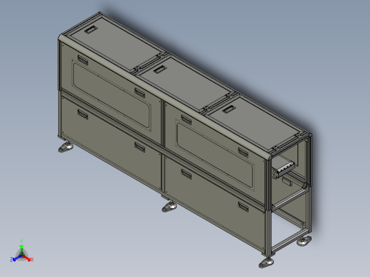 2.4米线体护罩-装配体