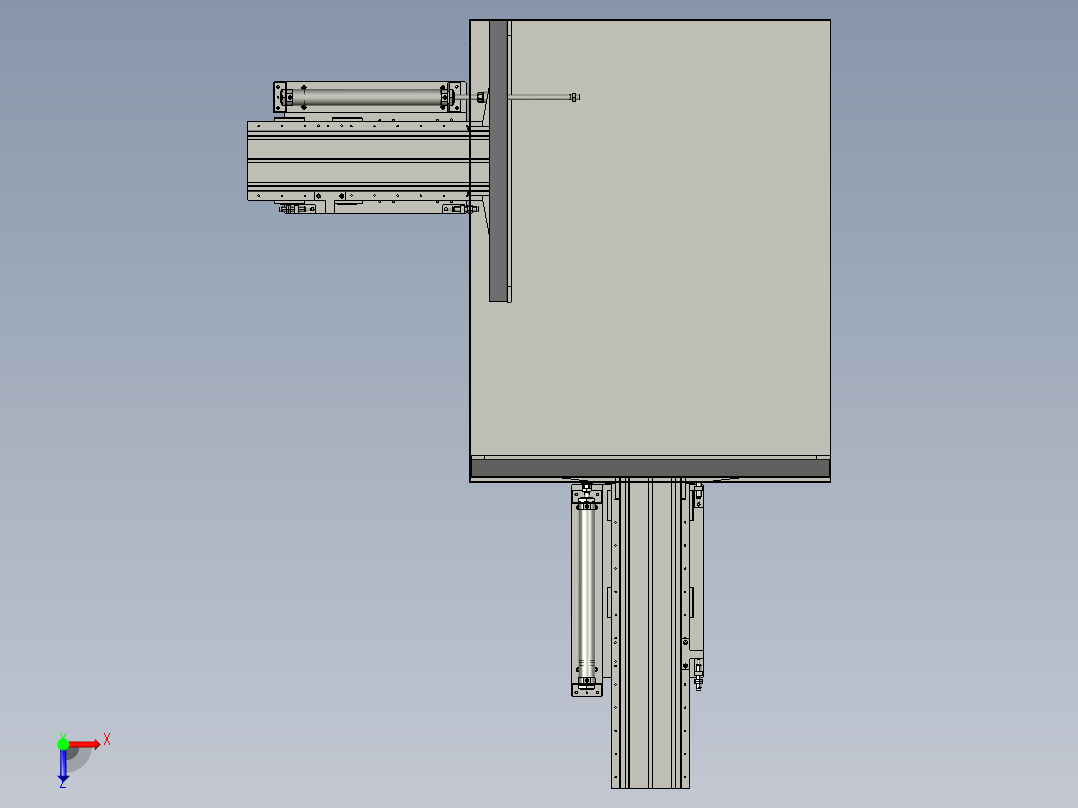 退料-废料组-ZZx俯视图