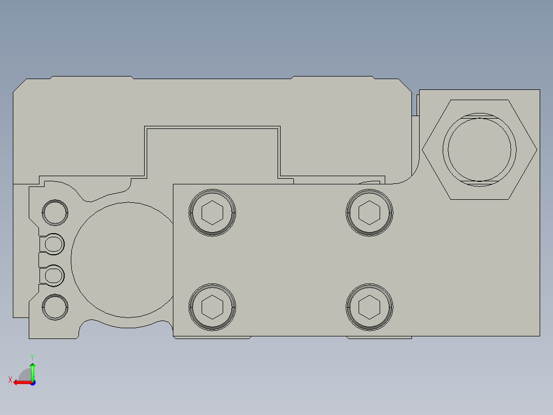 MXS20-75ASBT-M9BL后视图