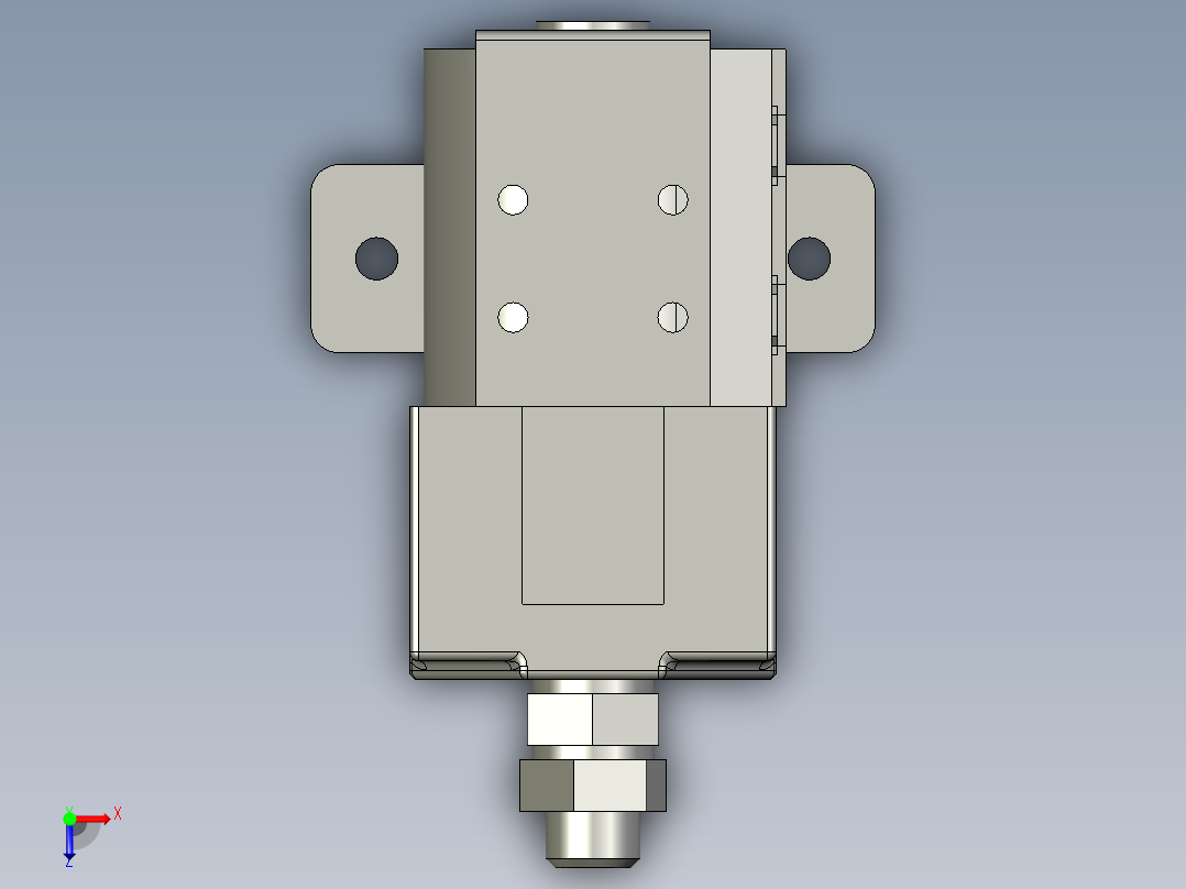 QCC26C-100A-24V直流接触器俯视图