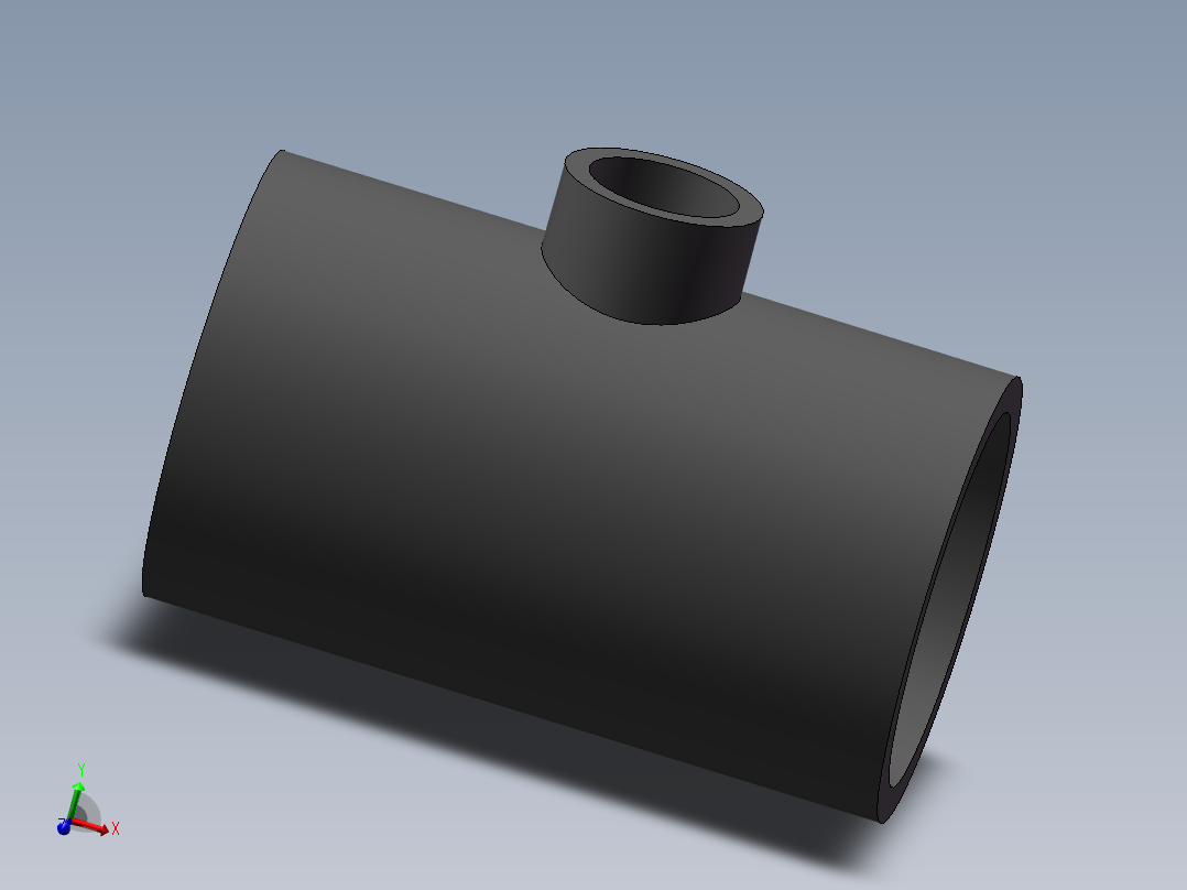 RTee_DN50_20_U-PVC主视图