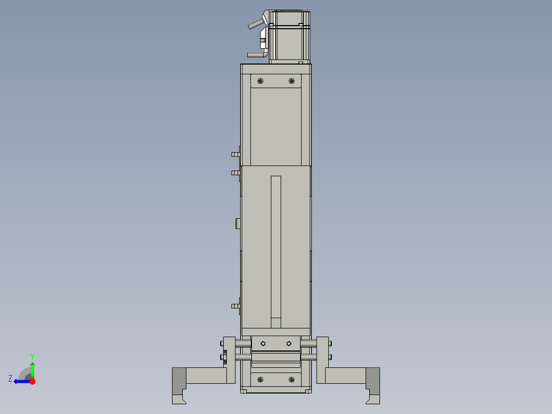 载具夹抓右视图