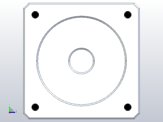 精密行星减速器40ZDE二级外形图T1 M3左视缩略图