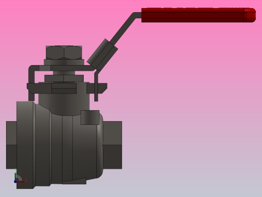 FNW-FNW220ACC二片式内螺纹球阀前视缩略图