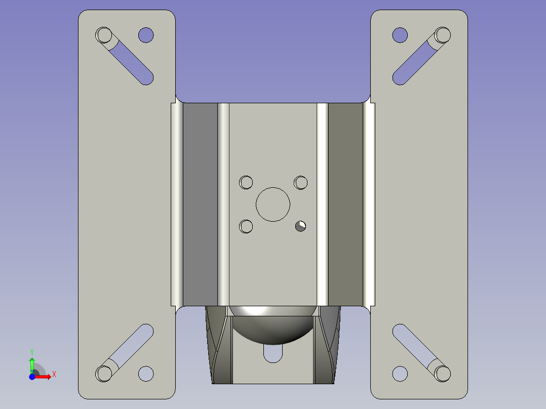 淘宝显示器支架前视图