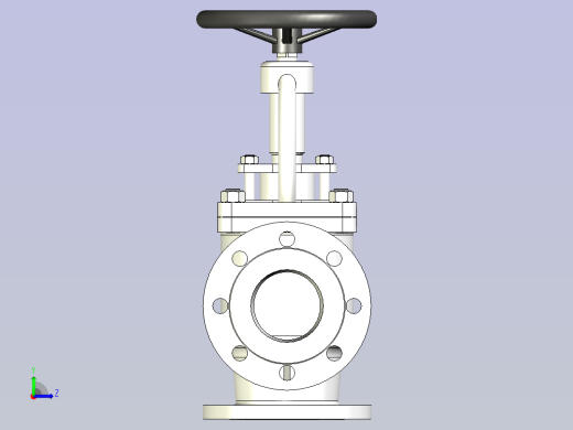 CB╱T 3196-1995[B型法兰铸钢海水截止阀B16080]左视缩略图