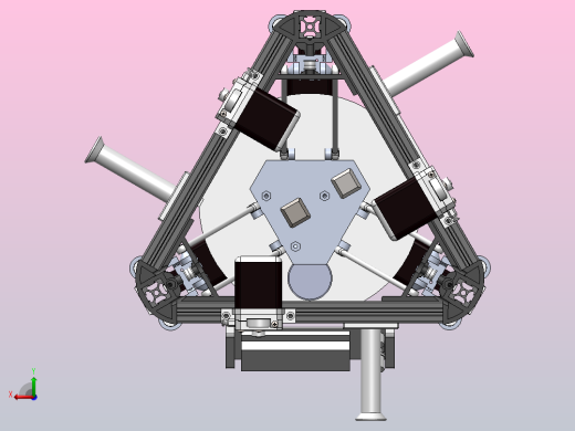 基于彩色FDM技术的多色3D打印机-SW+CAD+论文说明书后视缩略图