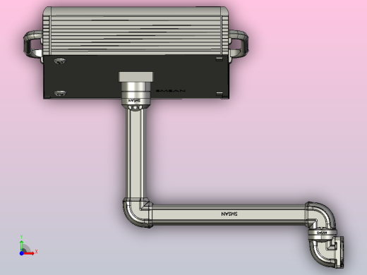 操作箱-M9-B-墙座-转角-箱体连接器-15度斜面-500-300前视缩略图