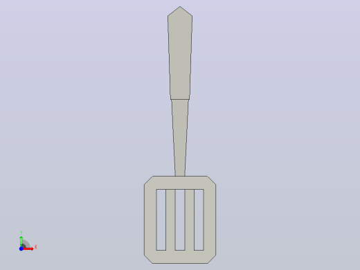 cookingSpatula卡通食物前视缩略图