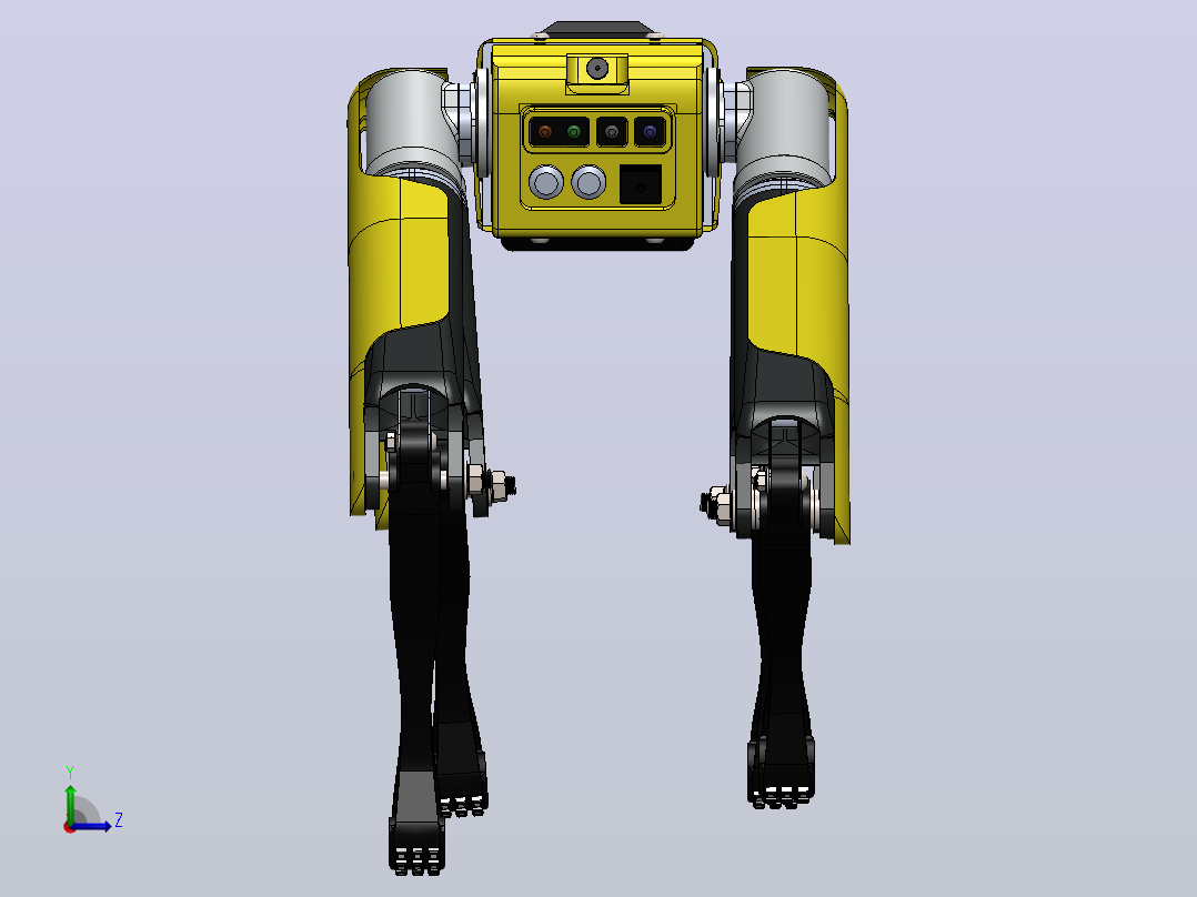 波士顿动力(Boston Dynamics)Spot四足机器左视图