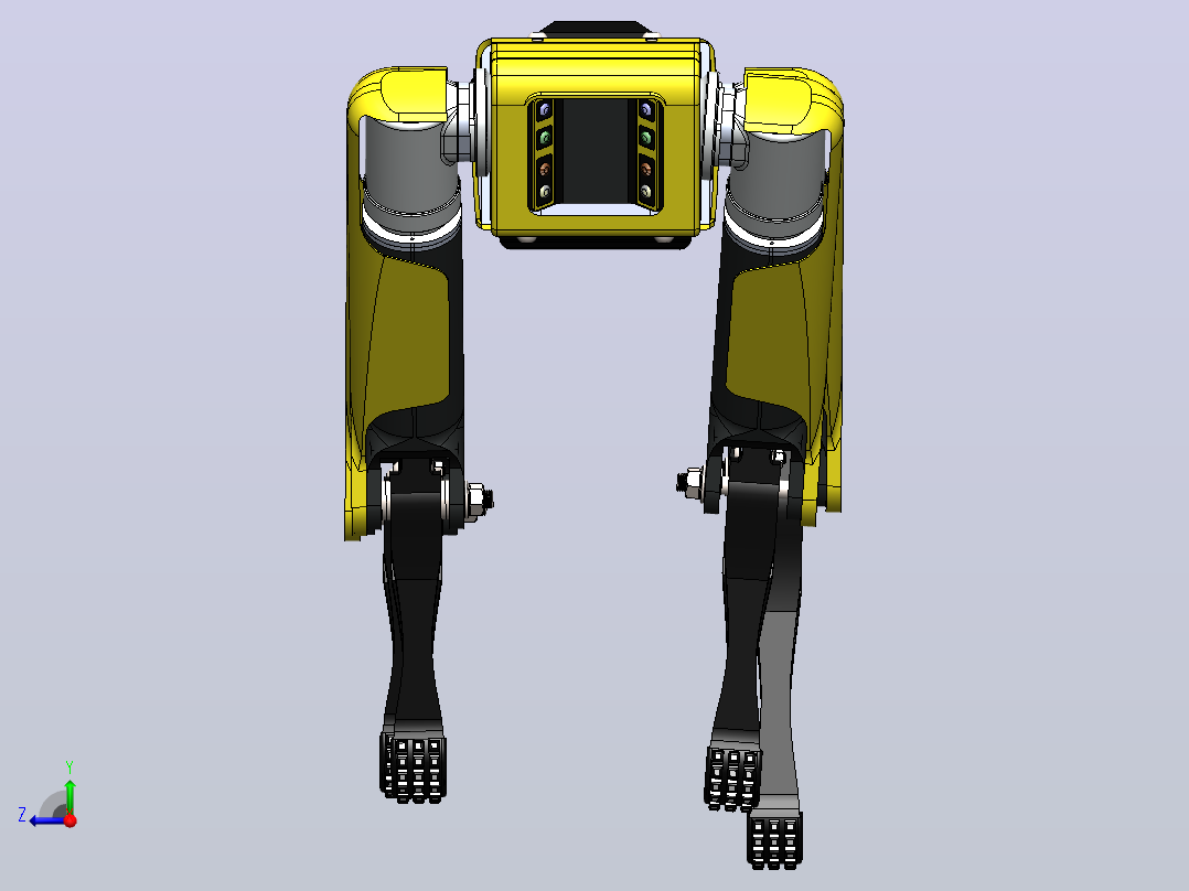 波士顿动力(Boston Dynamics)Spot四足机器右视图