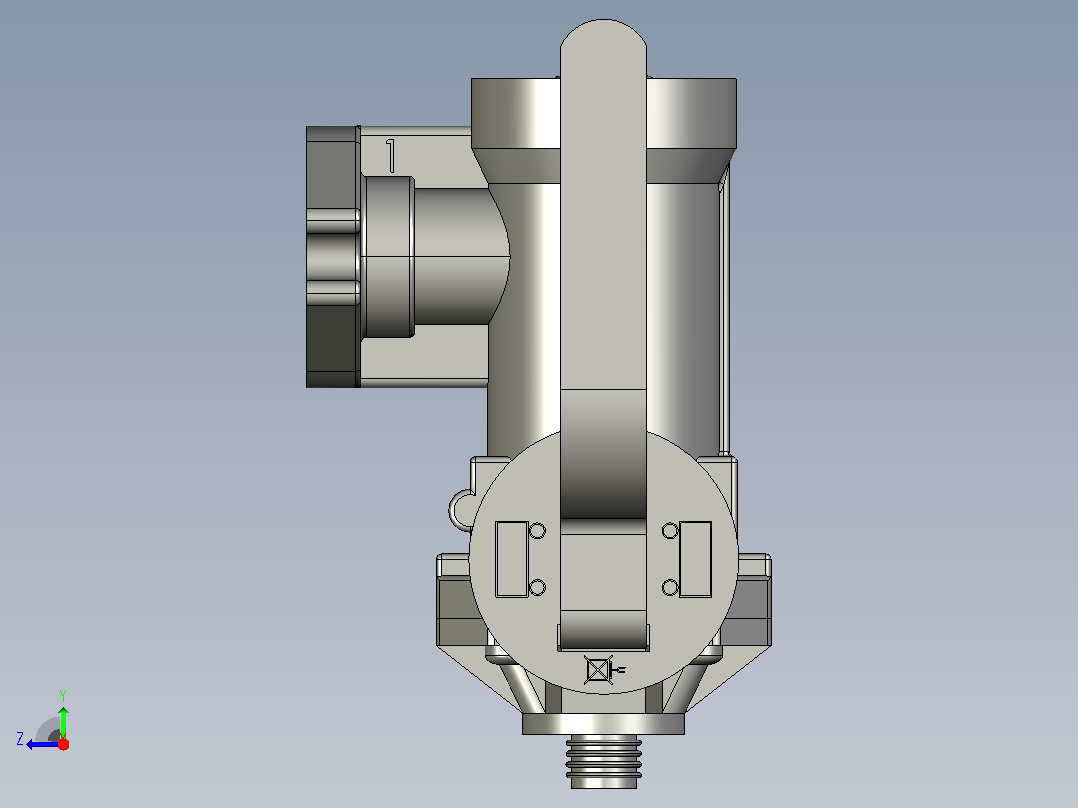 手动阀LSV右视图