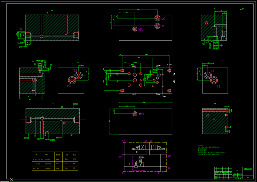 上料机液压系统设计（CAD+说明书）缩略图