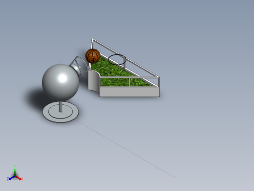 气流飞球正等轴测缩略图
