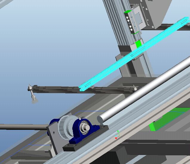不干胶五轴自动喷胶机（