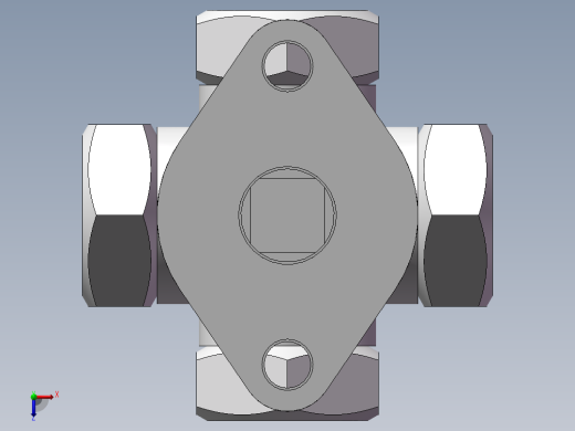 四通阀俯视缩略图