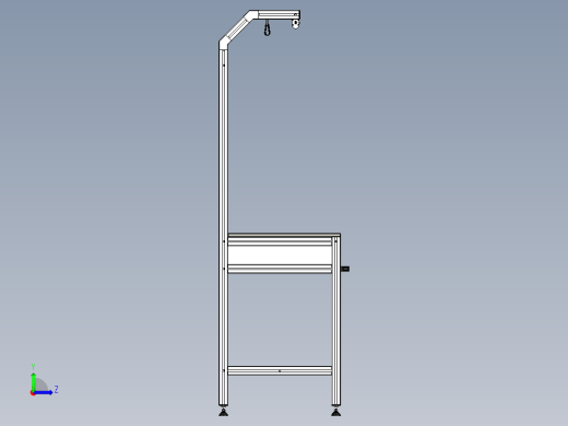 铝型材左视缩略图
