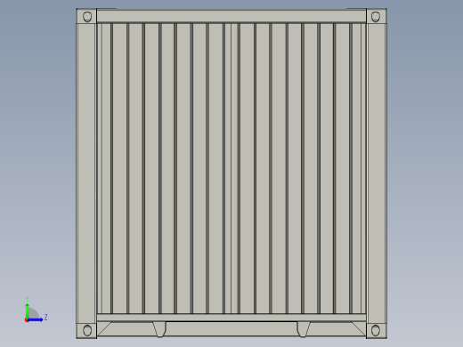 40英尺ISO集装箱左视缩略图
