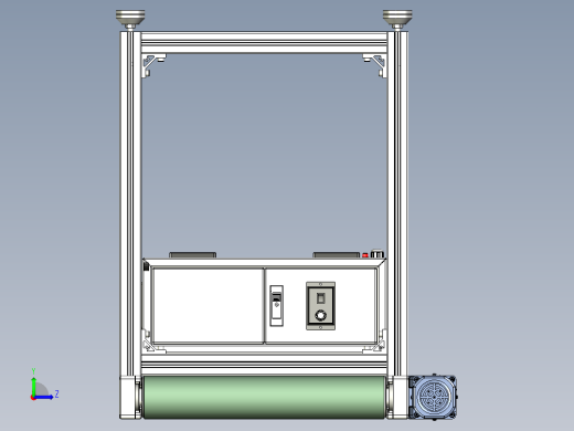 扁平式输送带左视缩略图